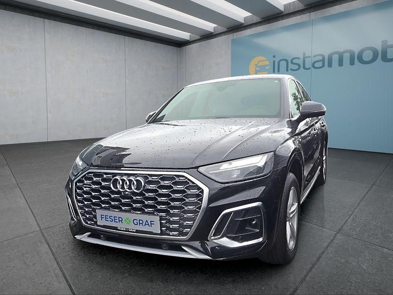 Schwarz Gebraucht 2024 Audi Q5 Sportback SUV | 47.799 € (Guter Preis) - Bild 1/4