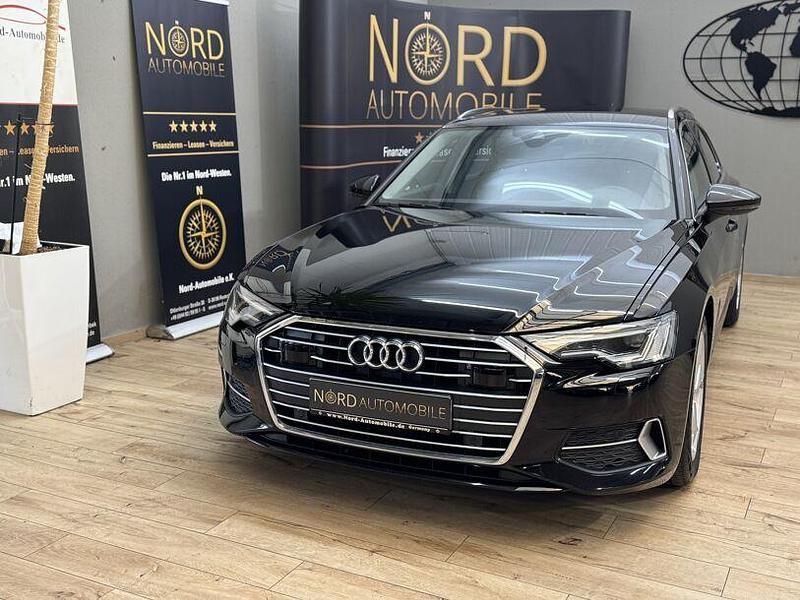 Brillantschwarz Gebraucht 2020 Audi A6 Sport Kombi | 26.399 € (Guter Preis) - Bild 1/3