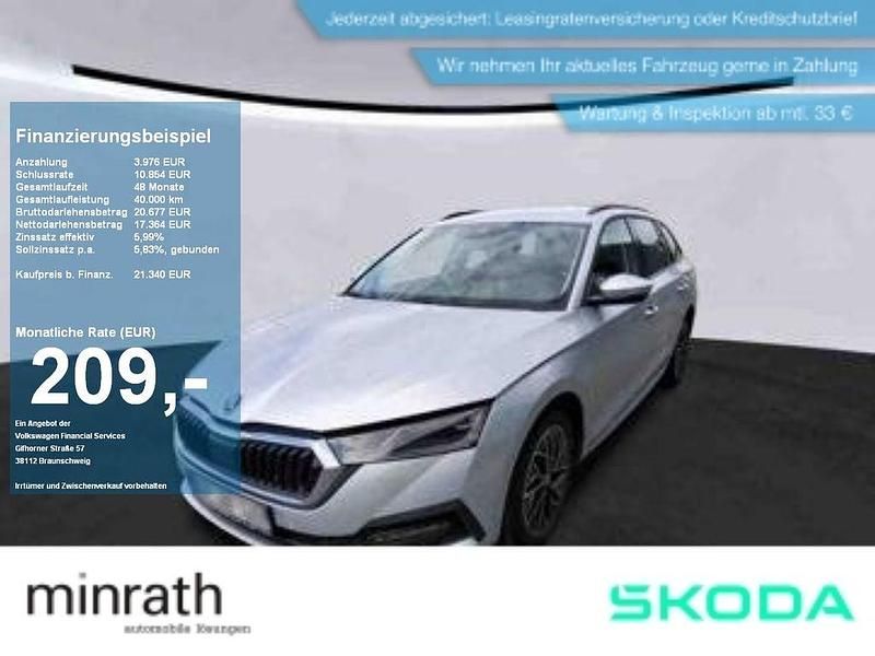 Silber Gebraucht 2021 Skoda Octavia Ambition Kombi | 21.340 € (Fairer Preis) - Bild 1/4