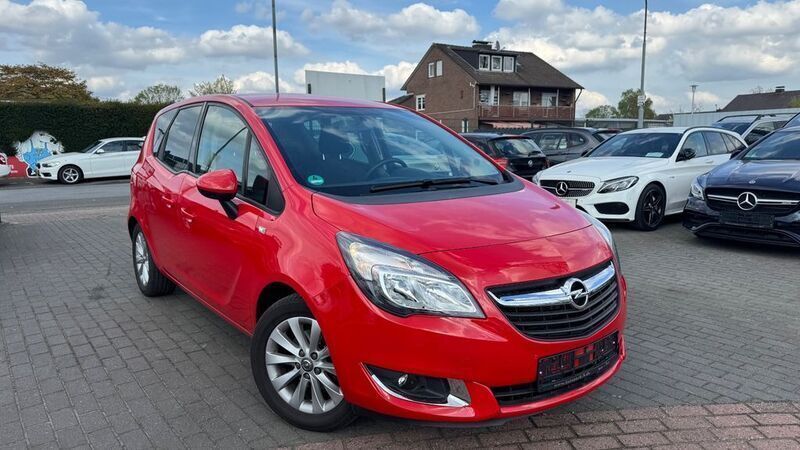 Rot Gebraucht 2016 Opel Meriva drive Van / Kleinbus | 8.500 € (Fairer Preis) - Bild 1/4