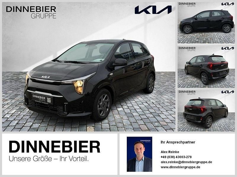 Auroraschwarz met Gebraucht 2024 Kia Picanto Vision Kleinwagen | 16.990 € (Fairer Preis) - Bild 1/4