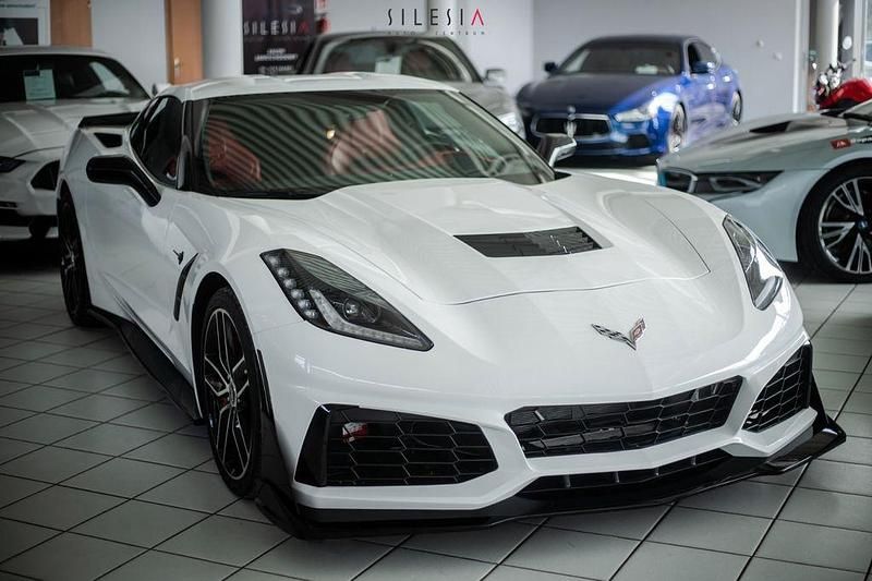 Second-hand Corvette Stingray 466 CP (342 kW) 2018 Alb Coupe