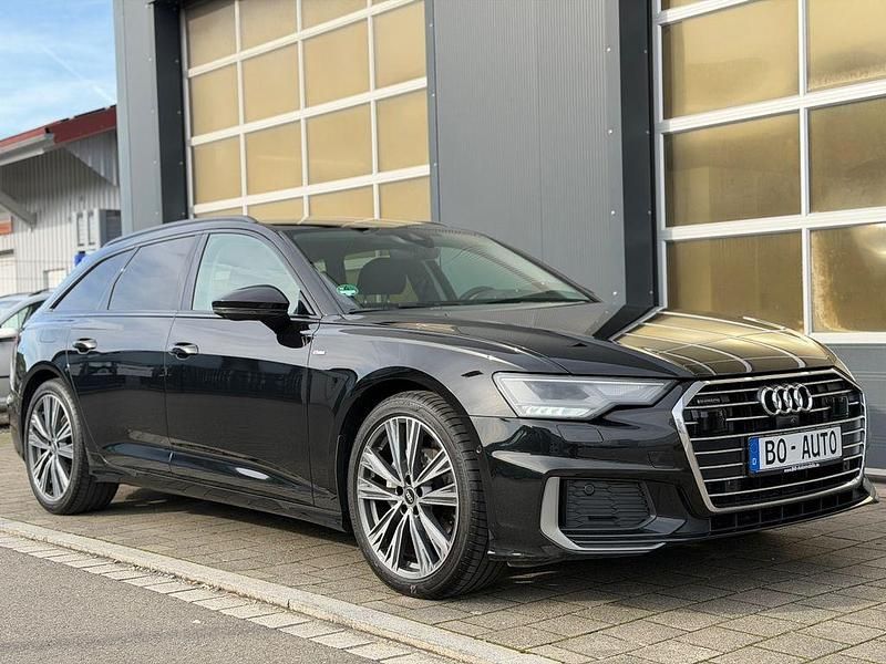 Schwarz Gebraucht 2022 Audi A6 S-Line Kombi | 30.900 € (Fairer Preis) - Bild 1/4