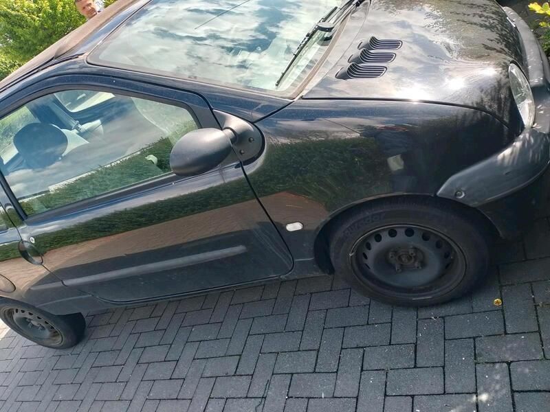 Schwarz Gebraucht 2005 Renault Twingo Kleinwagen | 350 € - Bild 1/4