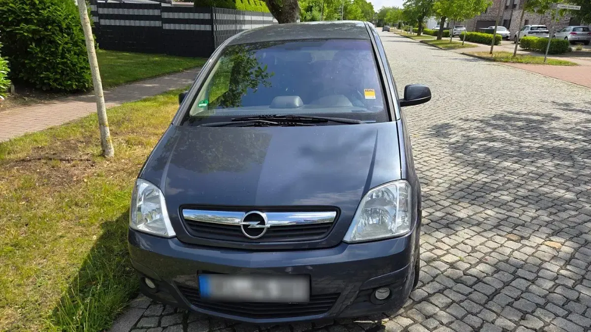 Gebraucht Opel Meriva 101 PS (74 kW) 2008 Blau Van / Kleinbus