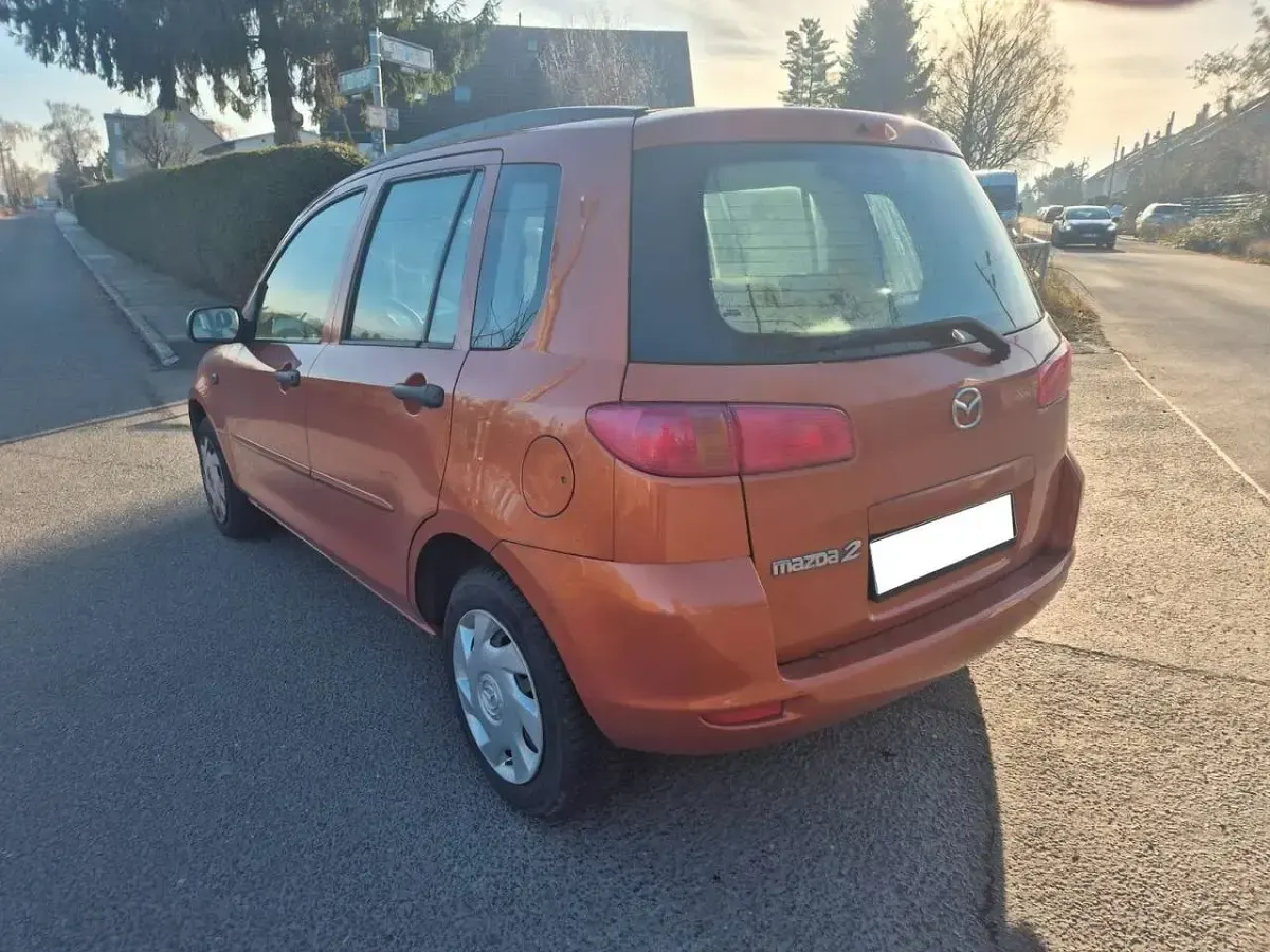 Gebraucht Mazda 2 Exclusive 80 PS (58 kW) 2003 Orange Kleinwagen