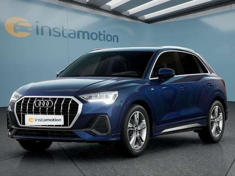 Blau Gebraucht 2024 Audi Q3 S-Line SUV | 38.899 € (Fairer Preis) - Bild 1/4