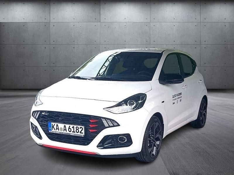 Weiß Neu 2025 Hyundai i10 N Line Kleinwagen | 18.990 € (Guter Preis) - Bild 1/4