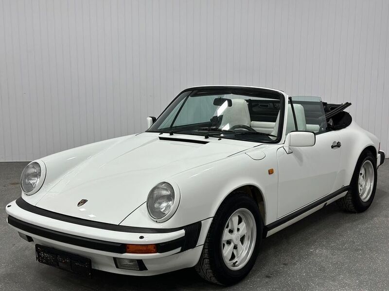 Gebraucht Porsche 911 231 PS (169 kW) 1986 Weiß Cabrio