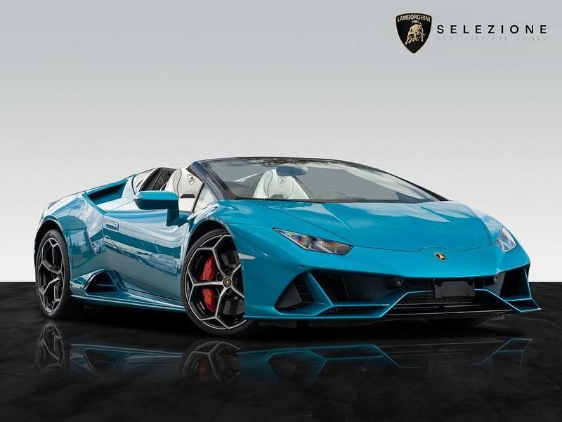 Blau Neu 2025 Lamborghini Huracán Cabrio | 370.640 € - Bild 1/4