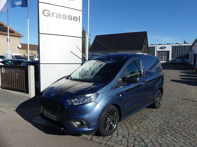 Blau Gebraucht 2019 Ford Transit Sport Limousine | 11.500 € (Superpreis) - Bild 1/4