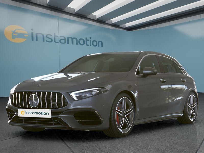 Grau Gebraucht 2021 Mercedes A45 AMG AMG Kleinwagen | 48.999 € (Fairer Preis) - Bild 1/4