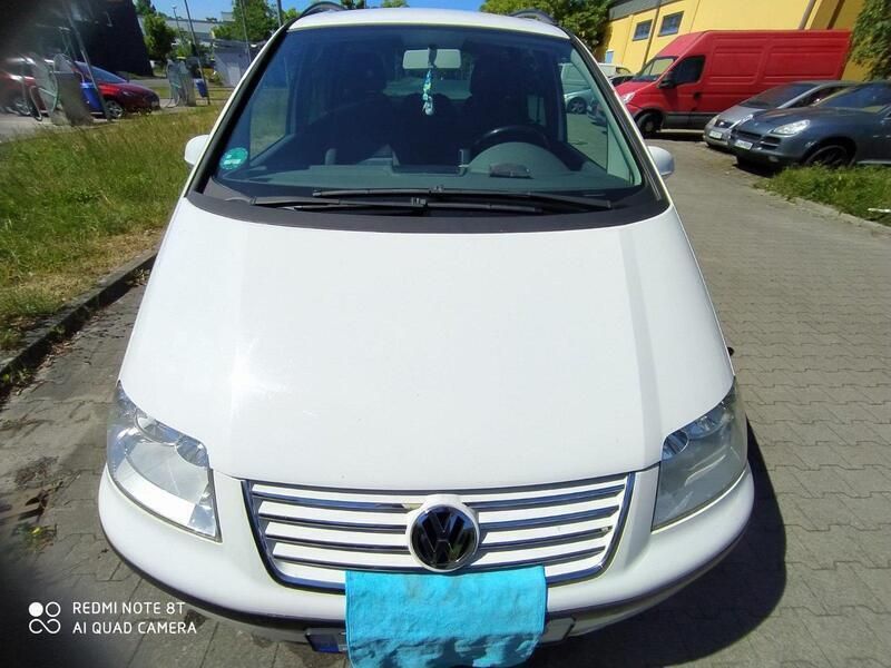 Weiß Gebraucht 2007 VW Sharan Van / Kleinbus | 3.500 € (Fairer Preis) - Bild 1/4