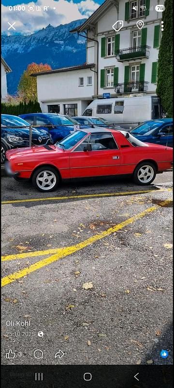 Gebraucht Lancia Beta 122 PS (89 kW) 1981 Rot Coupé