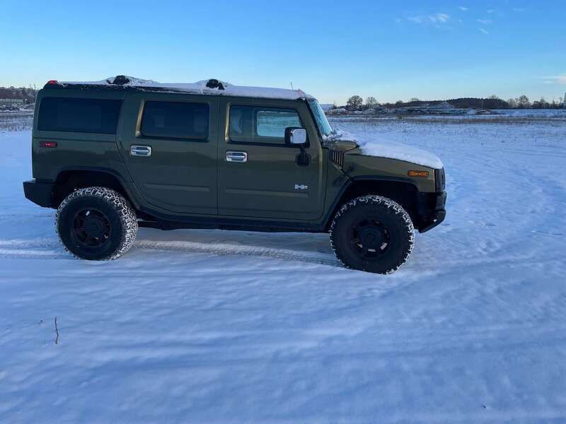 Grün Gebraucht 2003 Hummer H2 SUV | 22.350 € - Bild 1/4