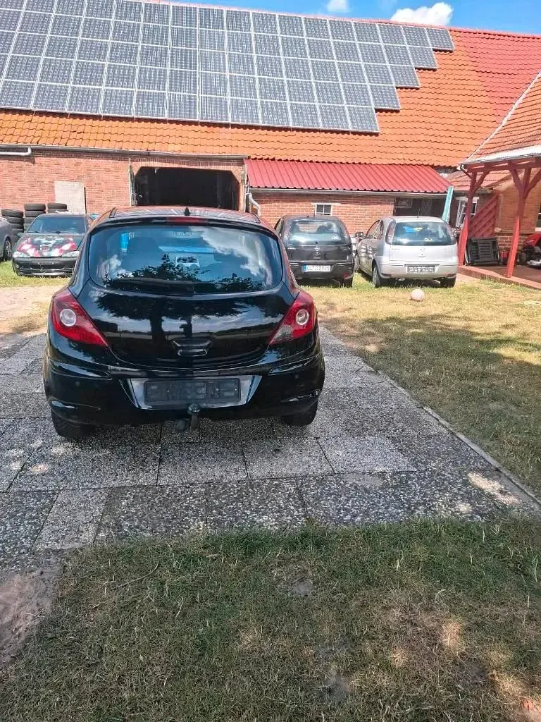 Gebraucht Opel Corsa 60 PS (44 kW) 2008 Schwarz Kleinwagen