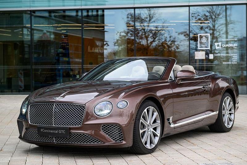 Braun Gebraucht 2021 Bentley Continental GT Convertible Cabrio | 170.000 € - Bild 1/4