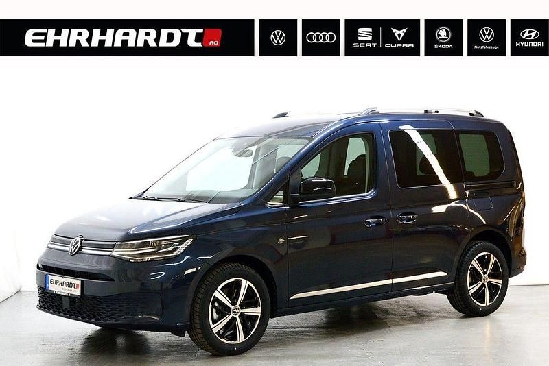 Blau Gebraucht 2021 VW Caddy Style Van / Kleinbus | 22.950 € (Teuer) - Bild 1/3