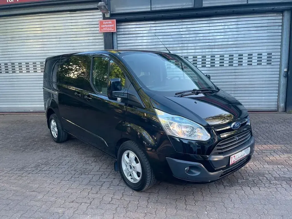 Gebraucht Ford Transit Custom Trend 155 PS (114 kW) 2016 Schwarz Van / Kleinbus