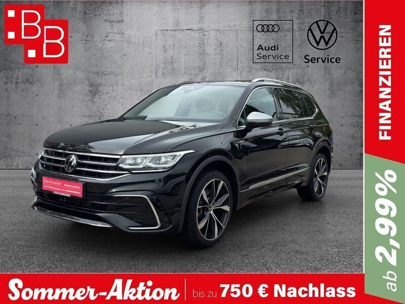 Schwarz Gebraucht 2024 VW Tiguan Allspace Pro SUV | 42.450 € (Fairer Preis) - Bild 1/4