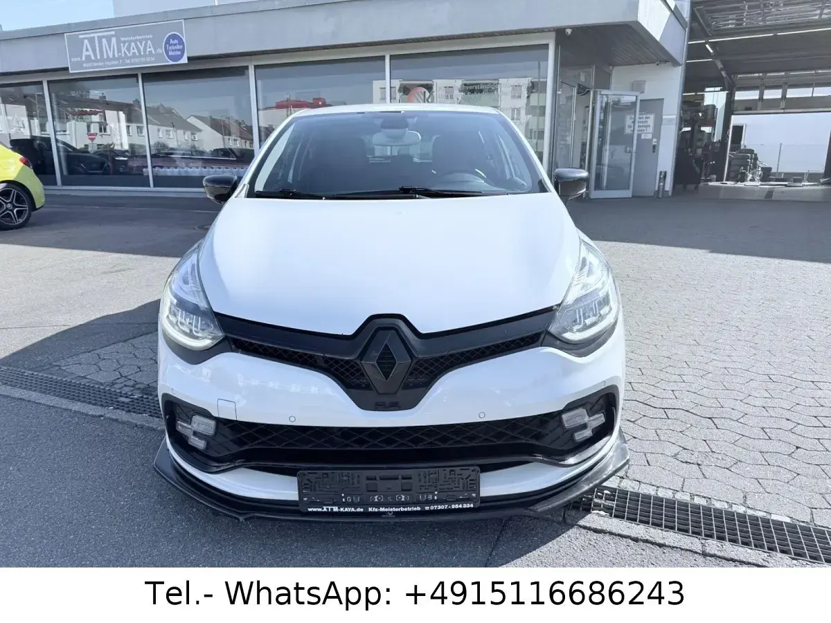 Gebraucht Renault Clio IV Trophy 220 PS (161 kW) 2018 Weiß Kleinwagen