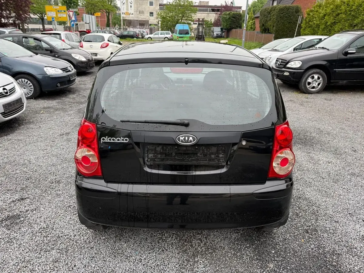 Gebraucht Kia Picanto Vision 65 PS (47 kW) 2010 Schwarz Kleinwagen