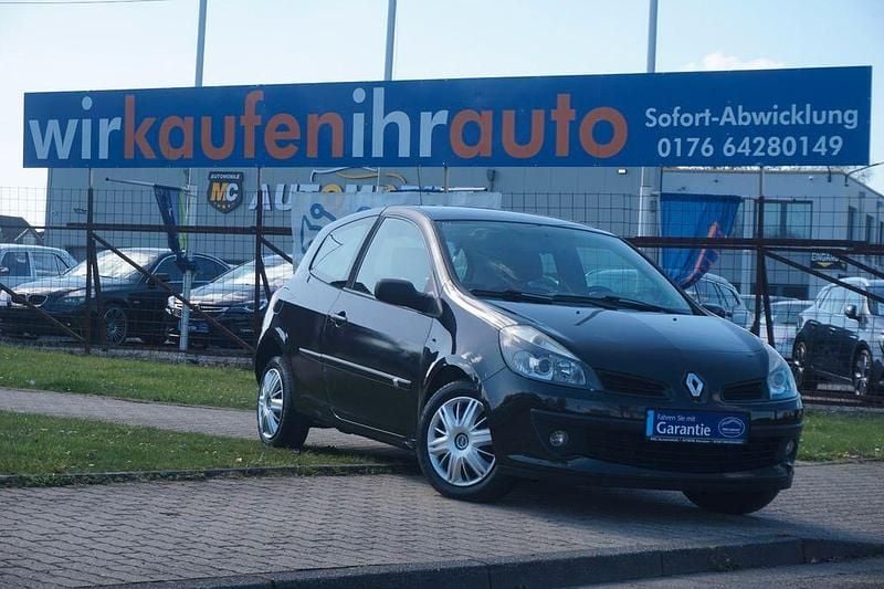 Gebraucht Renault Clio III Dynamique 75 PS (55 kW) 2007 Schwarz Kleinwagen