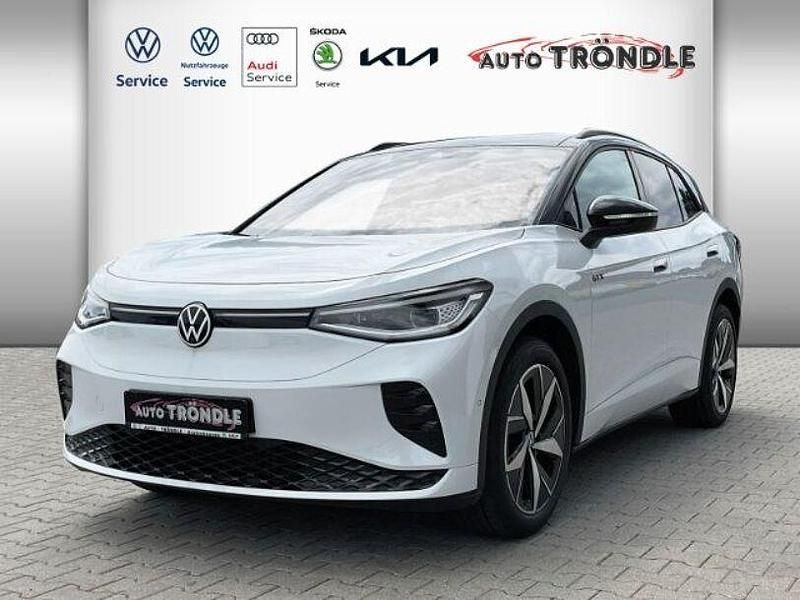 Gletscherweiß metallic Gebraucht 2023 VW ID.4 GTX SUV | 35.910 € (Guter Preis) - Bild 1/4