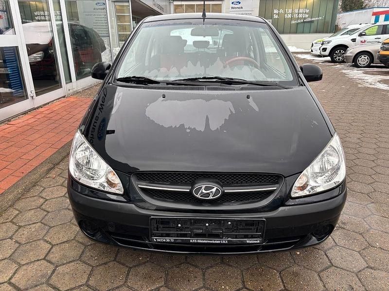 Gebraucht Hyundai Getz 2009 Schwarz Kleinwagen