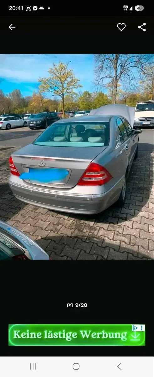 Gebraucht Mercedes C180 143 PS (105 kW) 2003 Grau Limousine