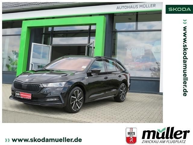 Schwarz (schwarzmagic perleffekt) Gebraucht 2022 Skoda Octavia SportLine Kombi | 24.590 € (Fairer Preis) - Bild 1/4