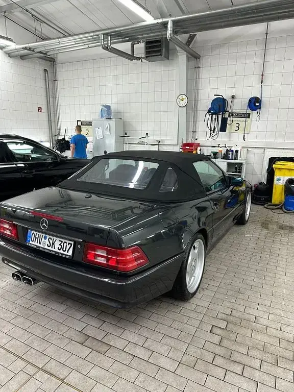 Gebraucht Mercedes SL320 231 PS (169 kW) 1994 Schwarz Cabrio