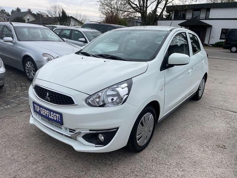 Gebraucht Mitsubishi Space Star 71 PS (52 kW) 2017 Weiß Kleinwagen