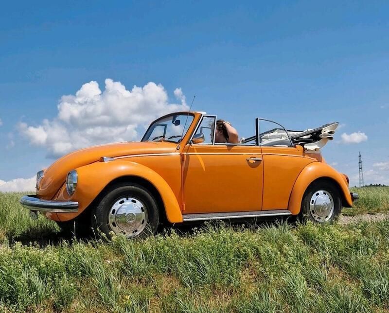 Orange Gebraucht 1971 VW Käfer Cabrio | 14.400 € - Bild 1/4