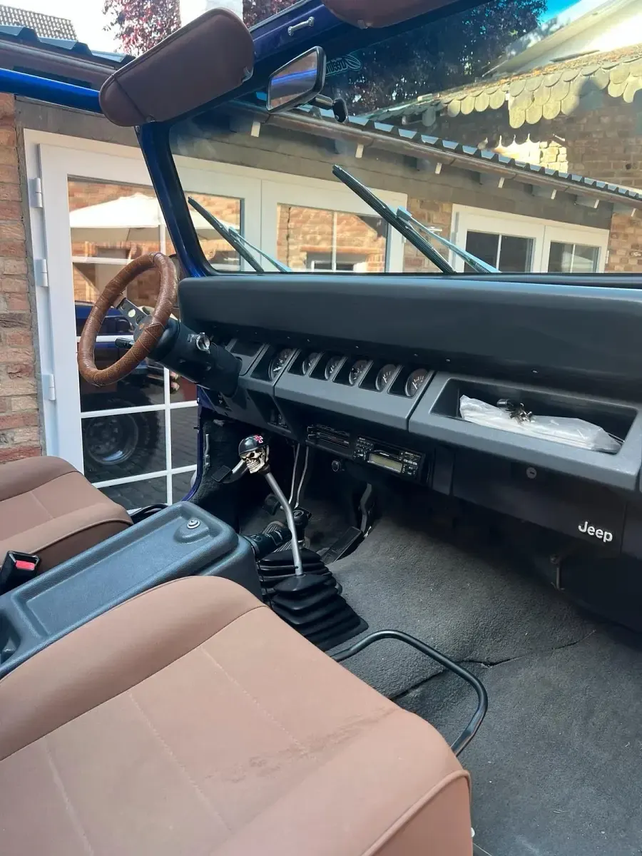 Gebraucht Jeep Wrangler 121 PS (88 kW) 1989 Blau SUV