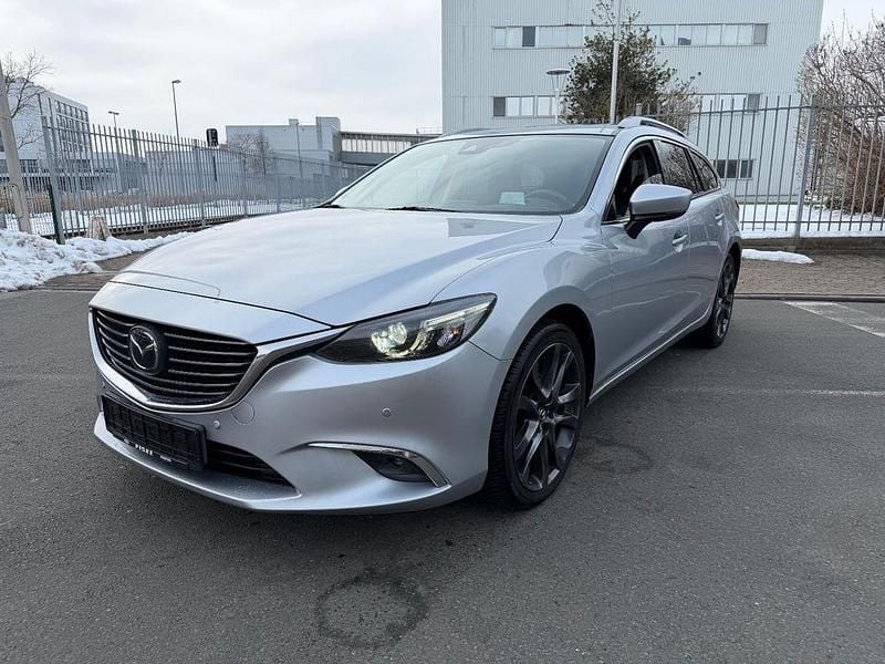 Silber Gebraucht 2016 Mazda 6 Nakama Intense Kombi | 8.490 € (Guter Preis) - Bild 1/4