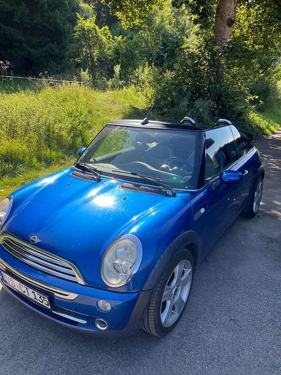 Blau Gebraucht 2006 Mini Cooper Cabriolet Cabrio | 4.250 € (Fairer Preis) - Bild 1/4