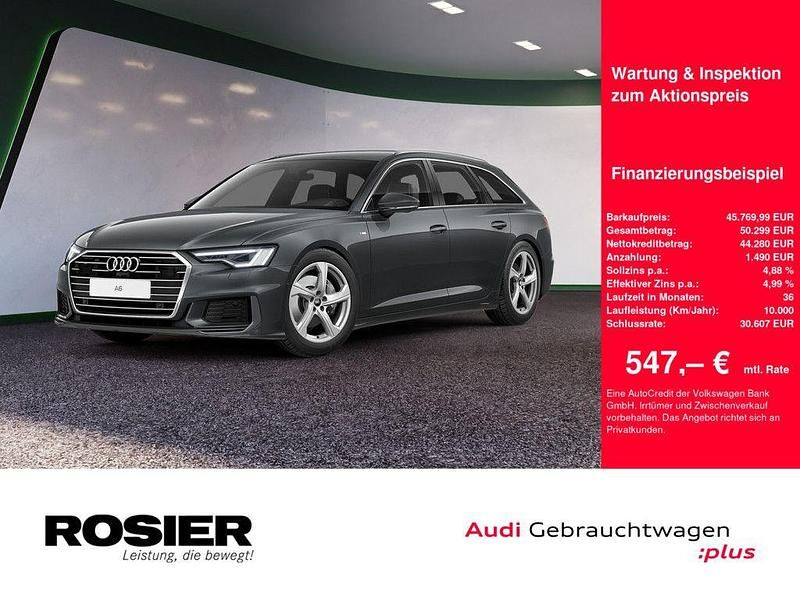 Gebraucht Audi A6 S-Line 245 PS (180 kW) 2023 Grau / daytonagrau perleffekt Kombi