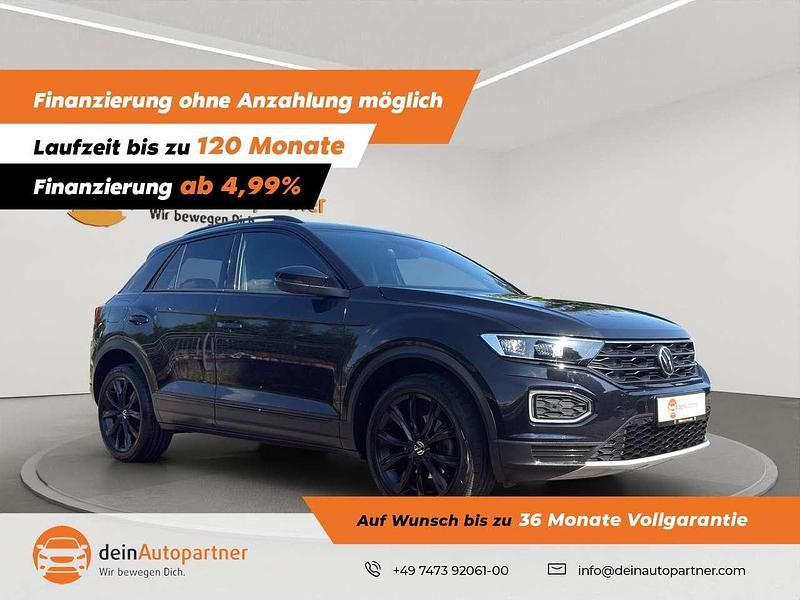 Schwarz Gebraucht 2021 VW T-Roc Sport SUV | 22.900 € (Fairer Preis) - Bild 1/4