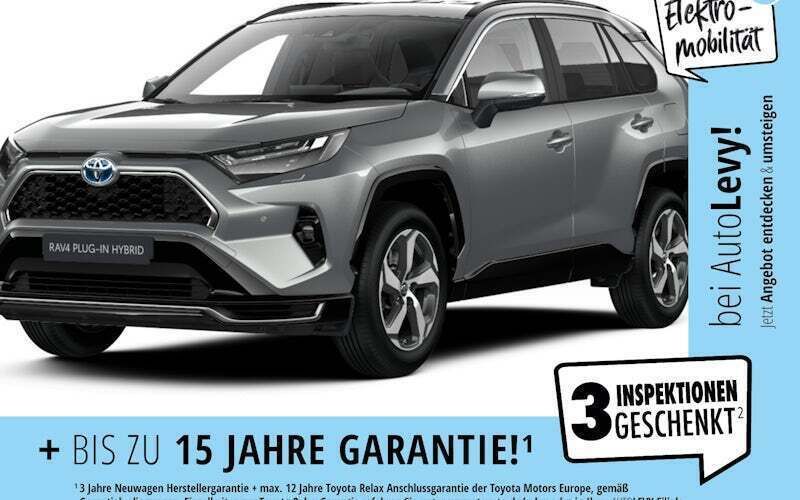 Silber (1d6 lichtsilber) Neu 2025 Toyota RAV4 Hybrid SUV | 55.599 € (Fairer Preis) - Bild 1/4