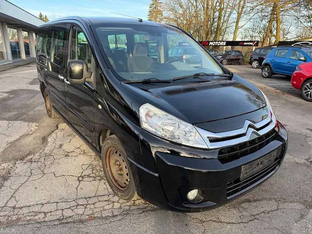 Käytetty Citroën Jumpy Exclusive 163 HP (119 kW) 2012 Musta Tila-auto