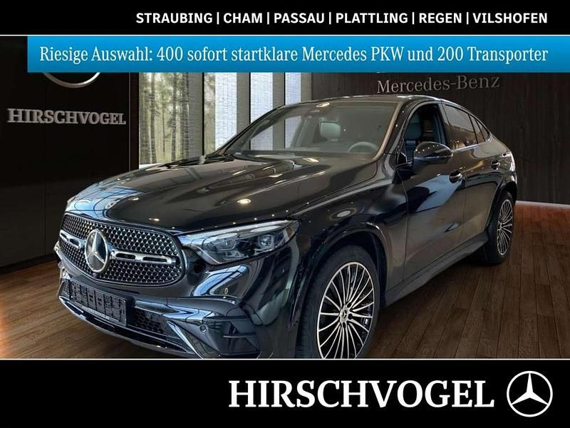 Metalliclack obsidianschwarz Gebraucht 2025 Mercedes GLC450 AMG line Coupé | 83.950 € (Fairer Preis) - Bild 1/4