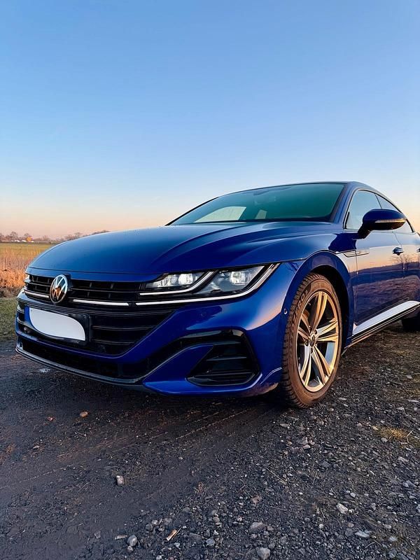 Gebraucht VW Arteon 200 PS (147 kW) 2021 Blau Limousine