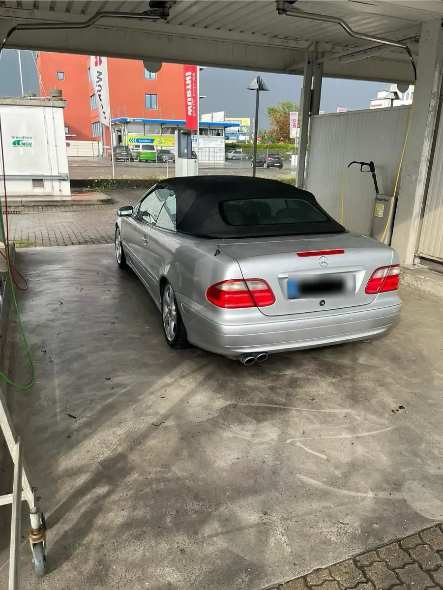 Gebraucht Mercedes CLK430 Elegance 279 PS (205 kW) 2001 Silber Cabrio