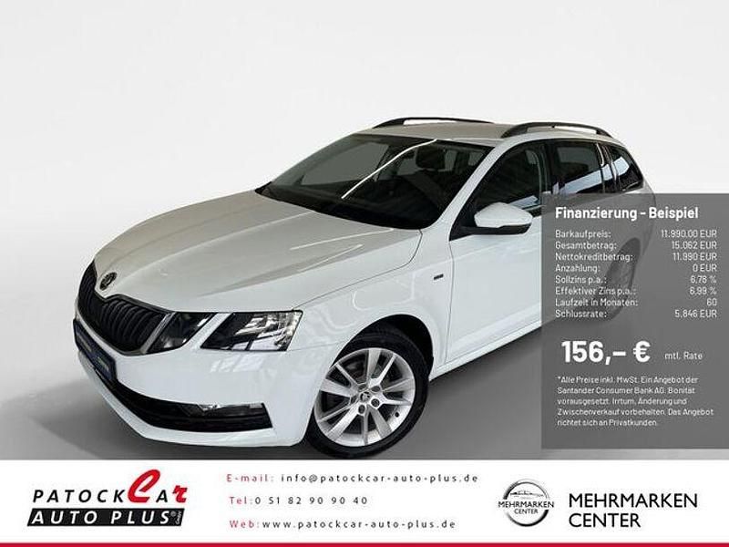 Weiß Gebraucht 2018 Skoda Octavia Clever Kombi | 11.990 € (Guter Preis) - Bild 1/4