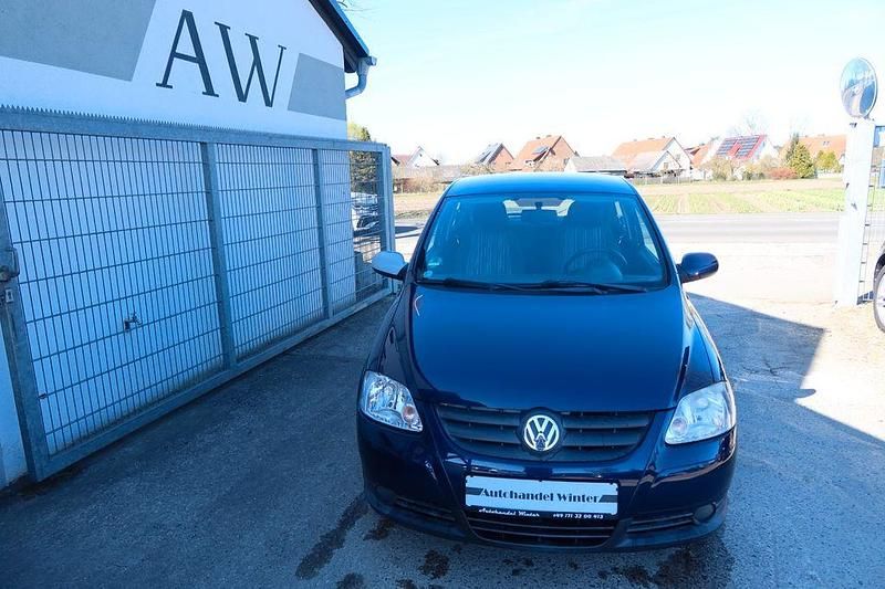 Gebraucht VW Fox S 54 PS (39 kW) 2007 Blau Kleinwagen