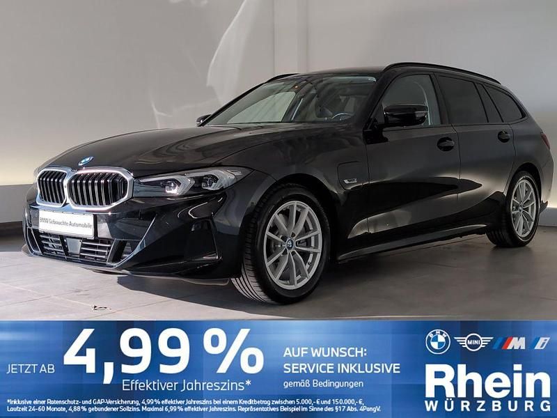 Schwarz Gebraucht 2022 BMW 320e Sport Line Kombi | 31.840 € (Etwas zu teuer) - Bild 1/4