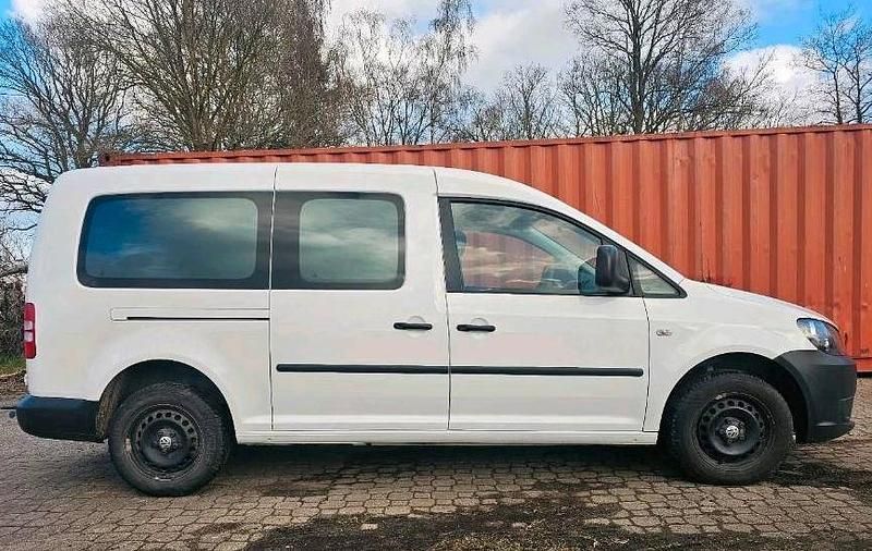 Gebraucht VW Caddy Maxi 105 PS (77 kW) 2011 Weiß Van / Kleinbus
