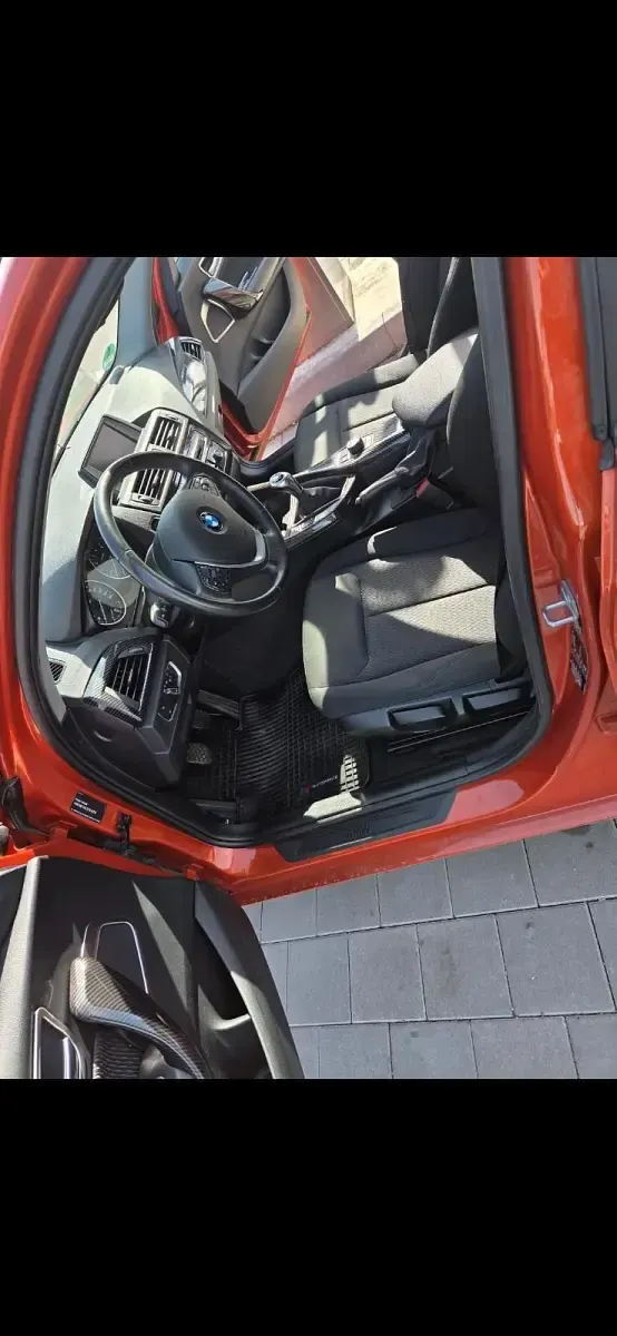 Usata BMW 118 136 CV (100 kW) 2017 Arancione Utilitaria