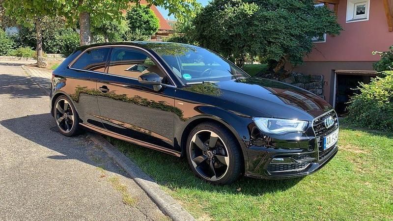 Gebraucht Audi A3 S-Line 122 PS (89 kW) 2014 Schwarz Kleinwagen